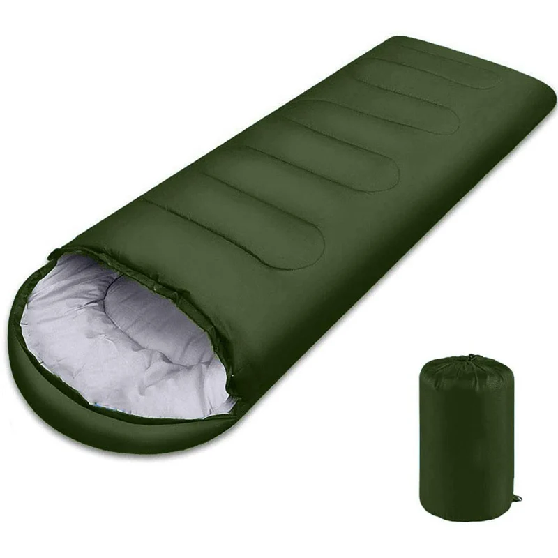 Ultralight Portable down Winter Sleeping Bag Cold Weather Compact Single Camping Sleeping Bag for Adults Outdoor